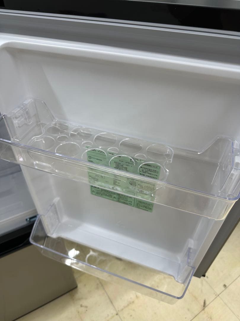 ③AQUA 冷蔵庫 AQR-14PBK 135L 2024年製