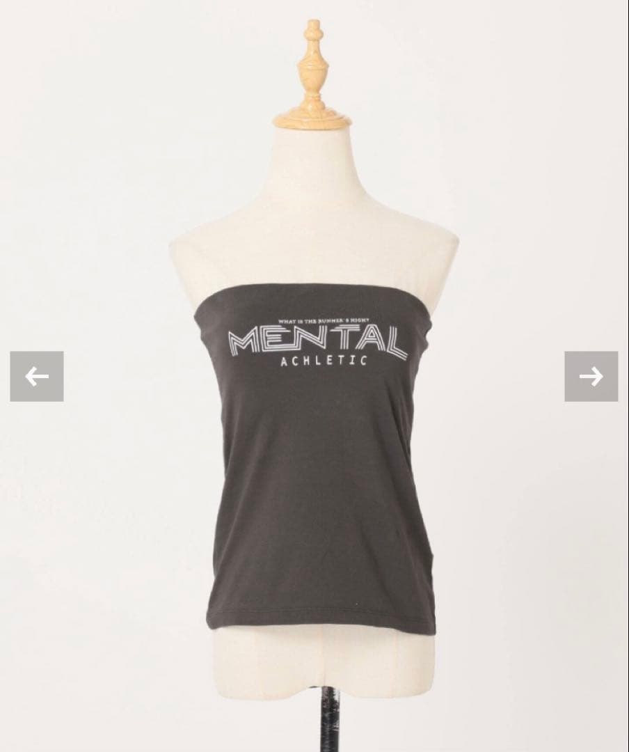 INSCRIREアンスクリア/Print Tube Topプリントチューブトップ