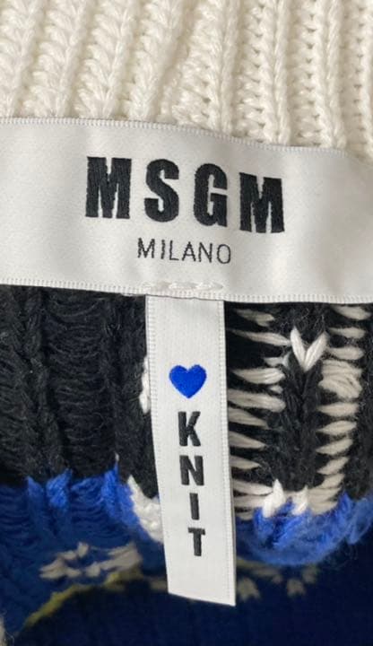 新品未使用　msgm ニットスカート　size / S