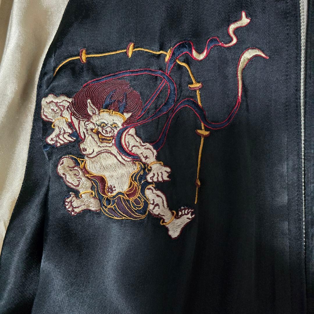 willpips orientalism スカジャン 風神雷神 リバーシブル