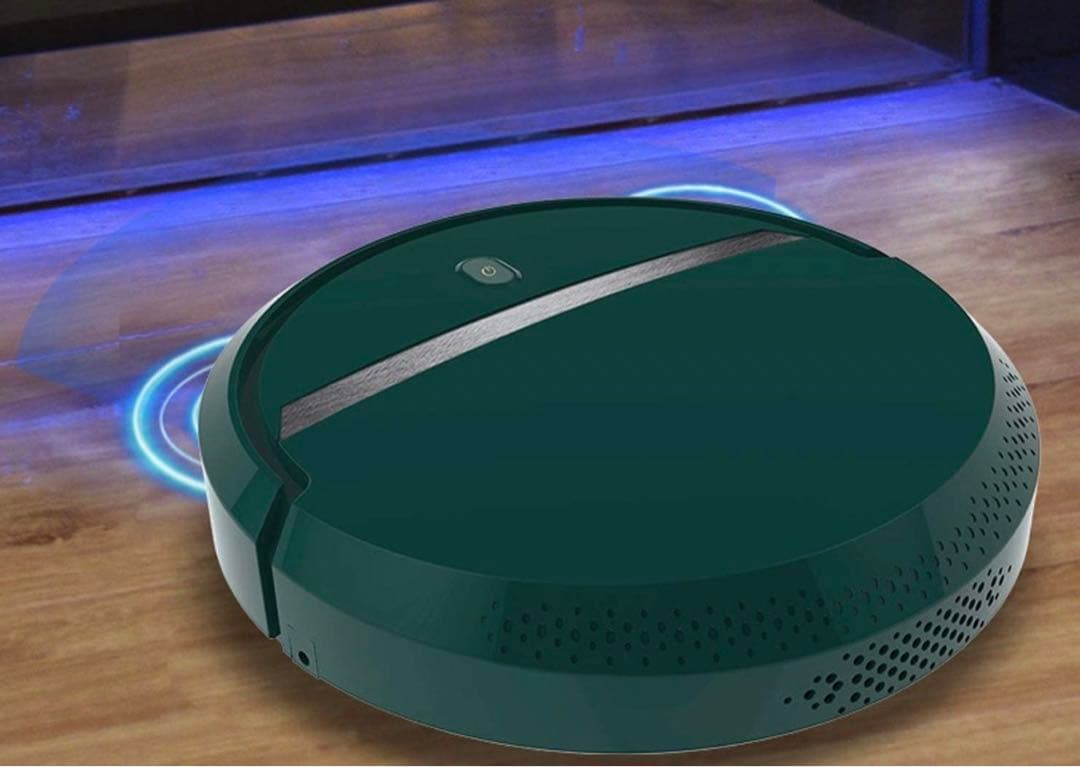 人気！再入荷！お掃除ロボット　ホワイト　超薄型　便利　オシャレ