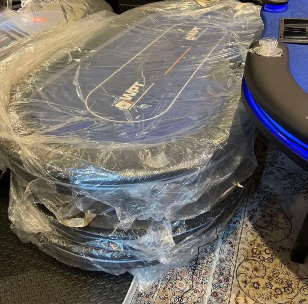 高級　ポーカーテーブル　カジノテーブル　テキサスホールデム　チップ　poker