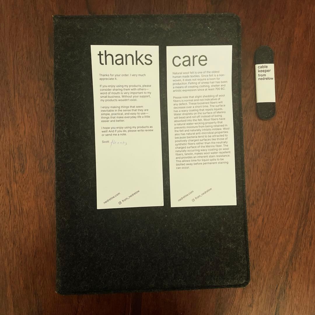 ノートPCケース nedrelow magic sleeve