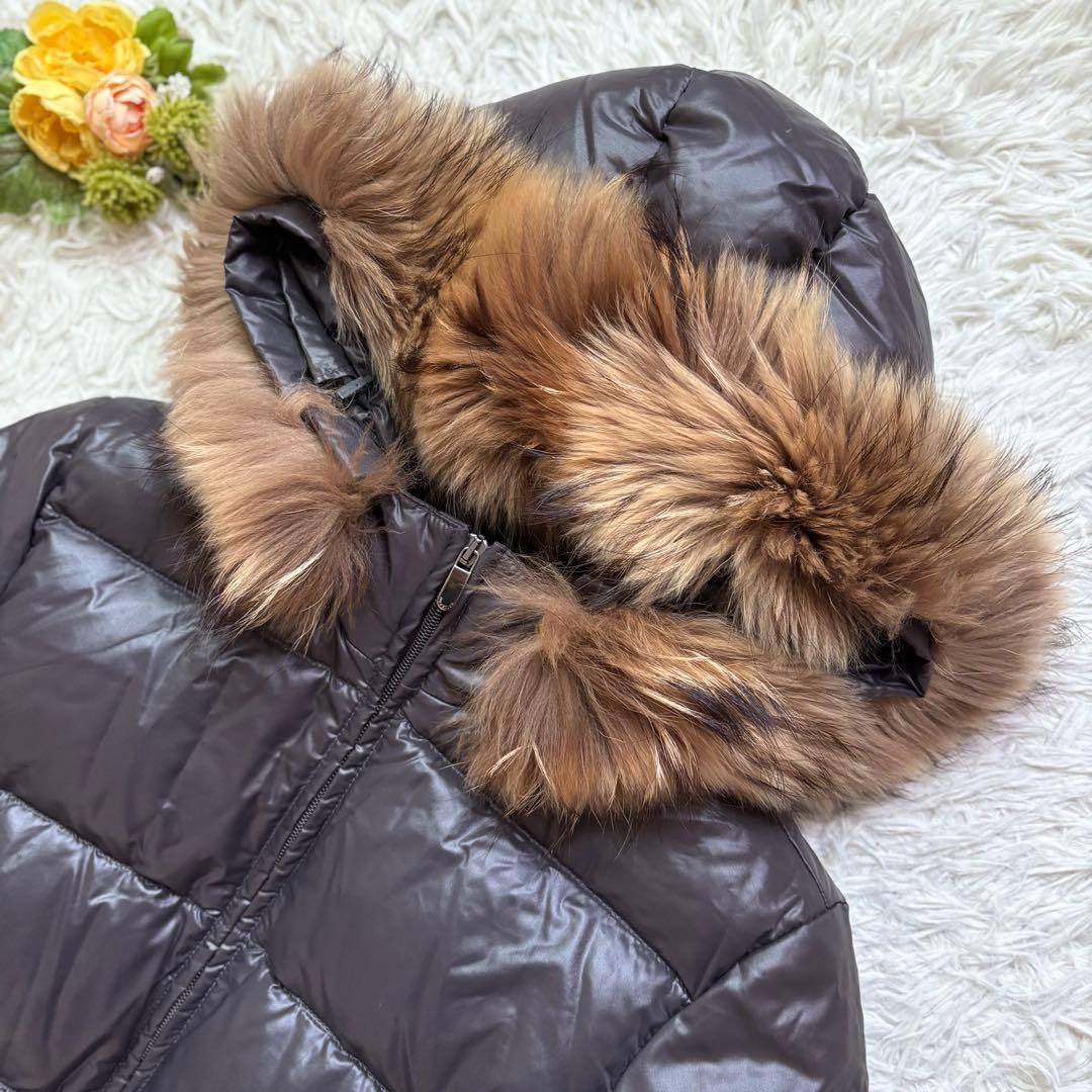 極美品♡デュベティカ アダラ ダウンジャケット ラクーンファー 2way L