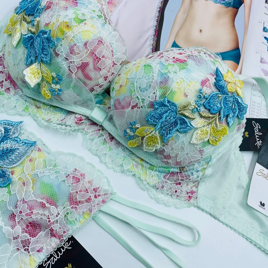 ワコール　サルート　32グループ 朝の谷間、ながもち、リボンブラ　E65-M