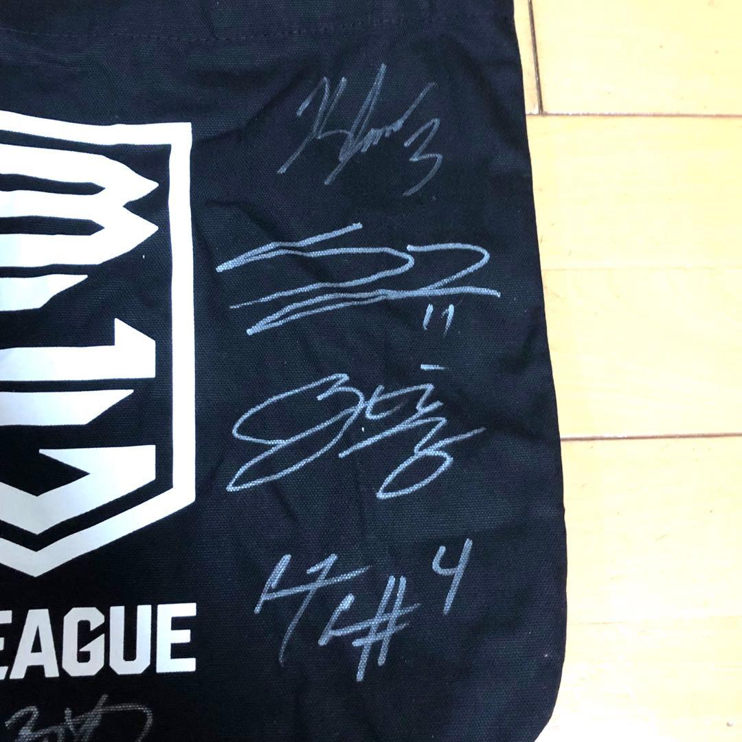 Bリーグ AWARD SHOW 2023-24 直筆サイン入りトートバッグ