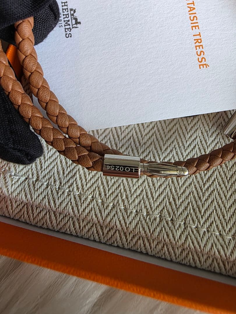 HERMES エルメス　トゥルニ　トレッセ　 ブレスレット　ゴールド シルバー
