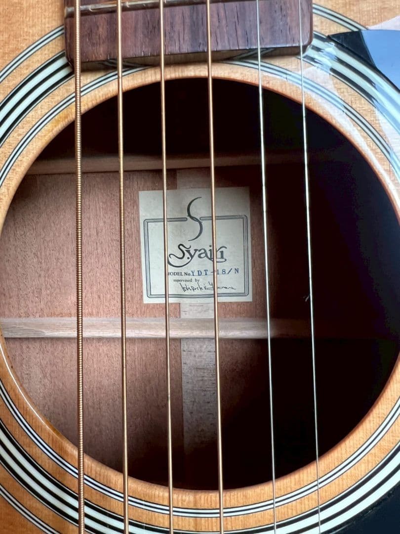 Sヤイリ YDT-18お値打ち　　総単板【生産終了品】　　　　新品同様希少品