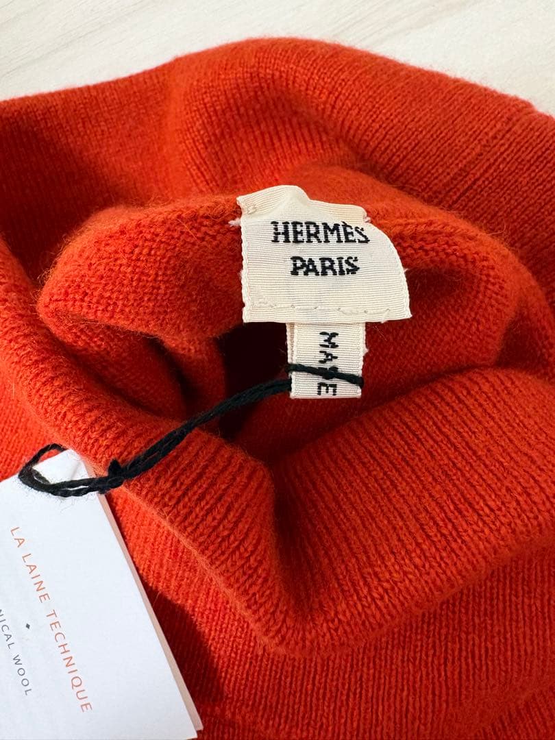 エルメス　ノースリーブ　ニット