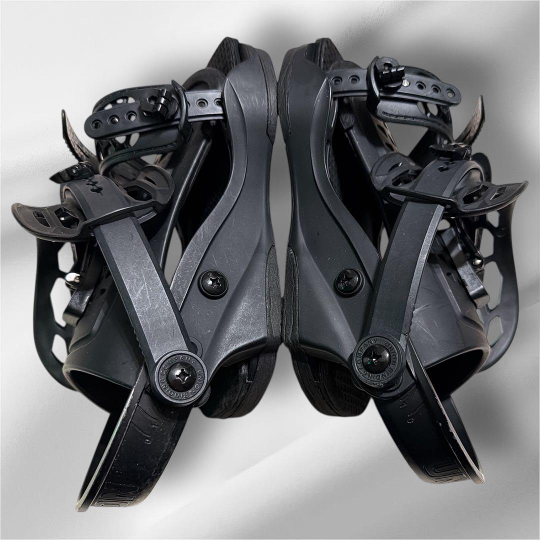 ブラック スノーボード ビンディング UNION