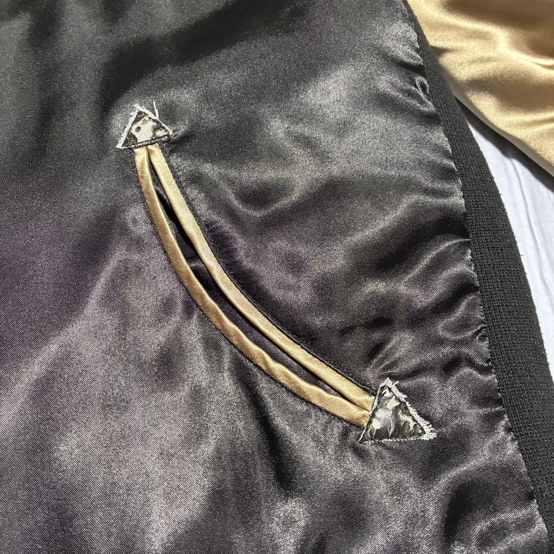 glamb グラム スカジャン 鳩 マリア 羊 サイズ3ブラック　スタジャン