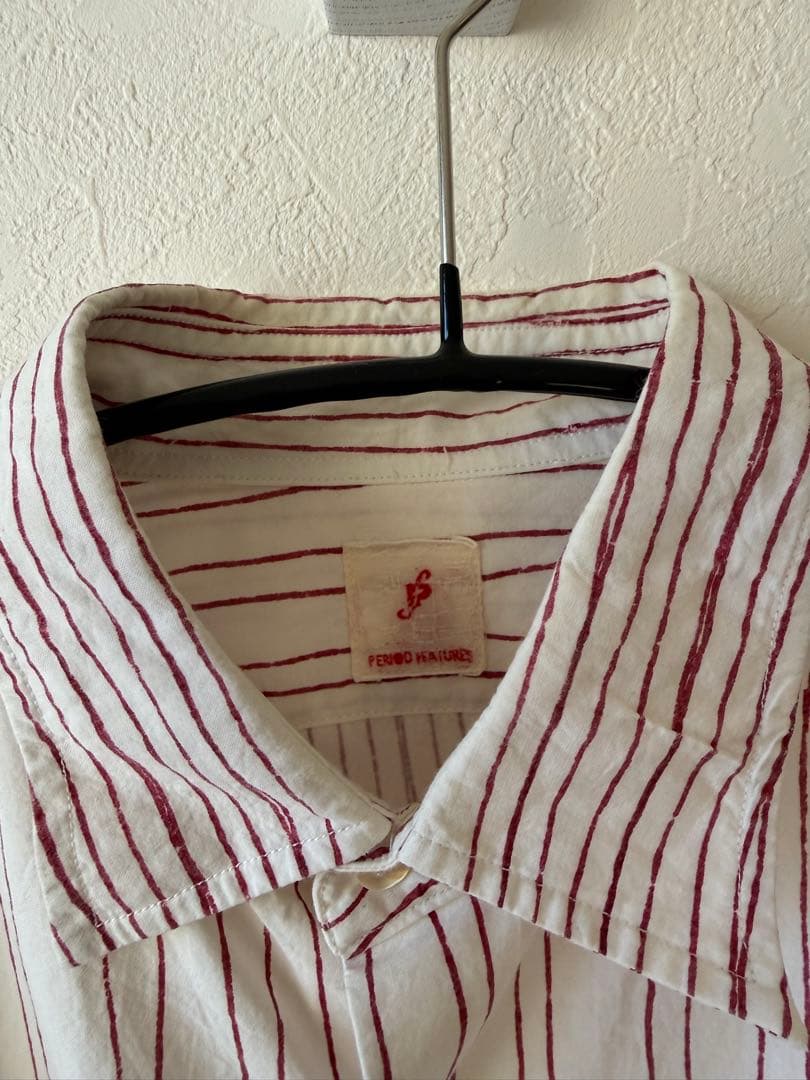 PERIOD FEATURES (ピリオドフィーチャーズ) ストライプシャツ