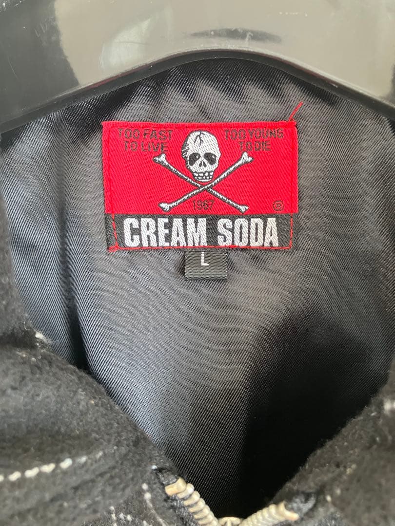 Cream Soda チェック柄ジップアップジャケット