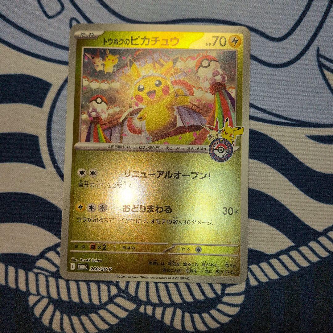 トウホクのピカチュウ