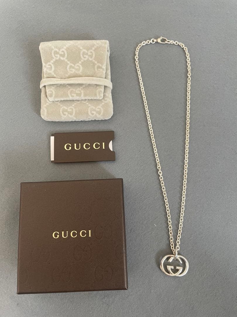 GUCCI ⭐︎ダブルGロゴ ◇ネックレス