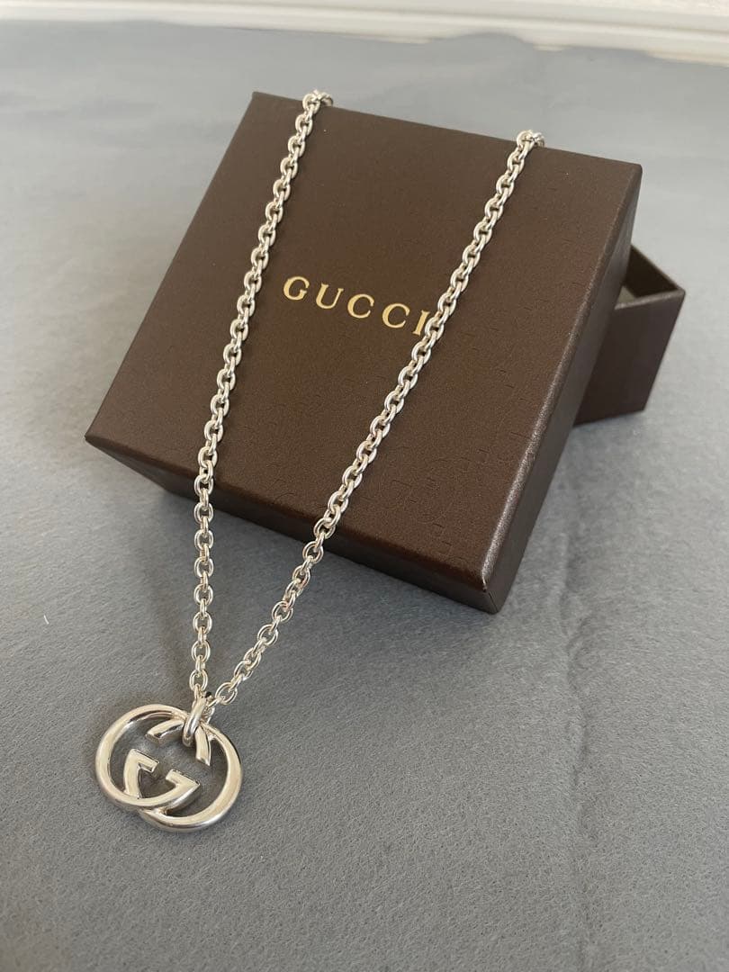 GUCCI ⭐︎ダブルGロゴ ◇ネックレス