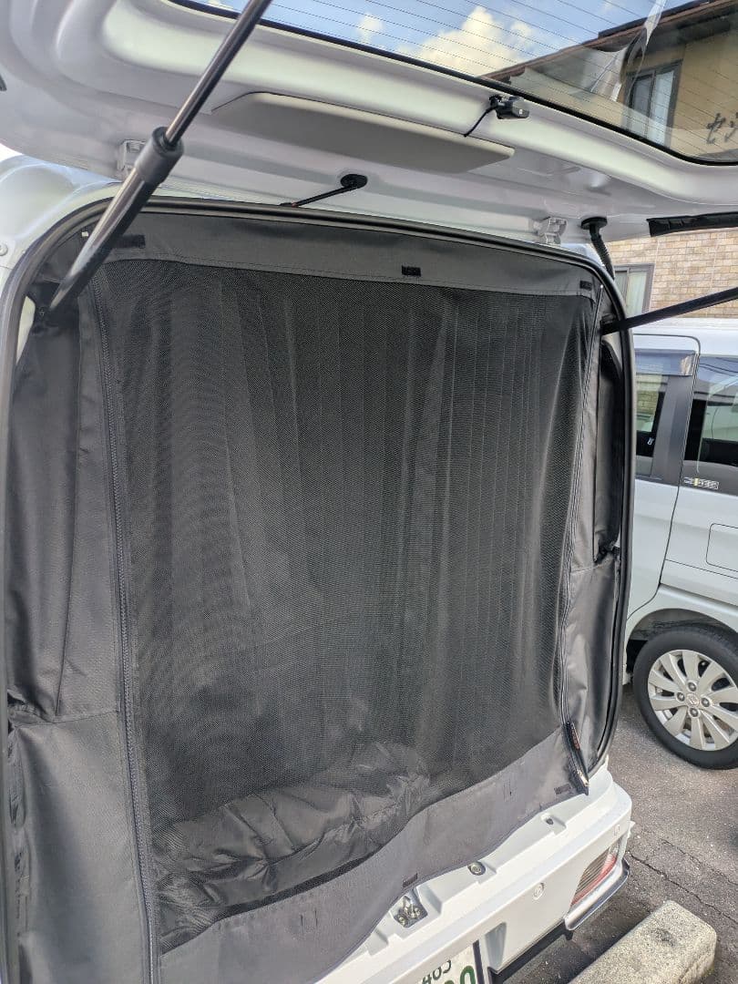 ダイハツ　アトレー　S700　 ユーアイビークル　リアハッチ用防虫ネット　網戸