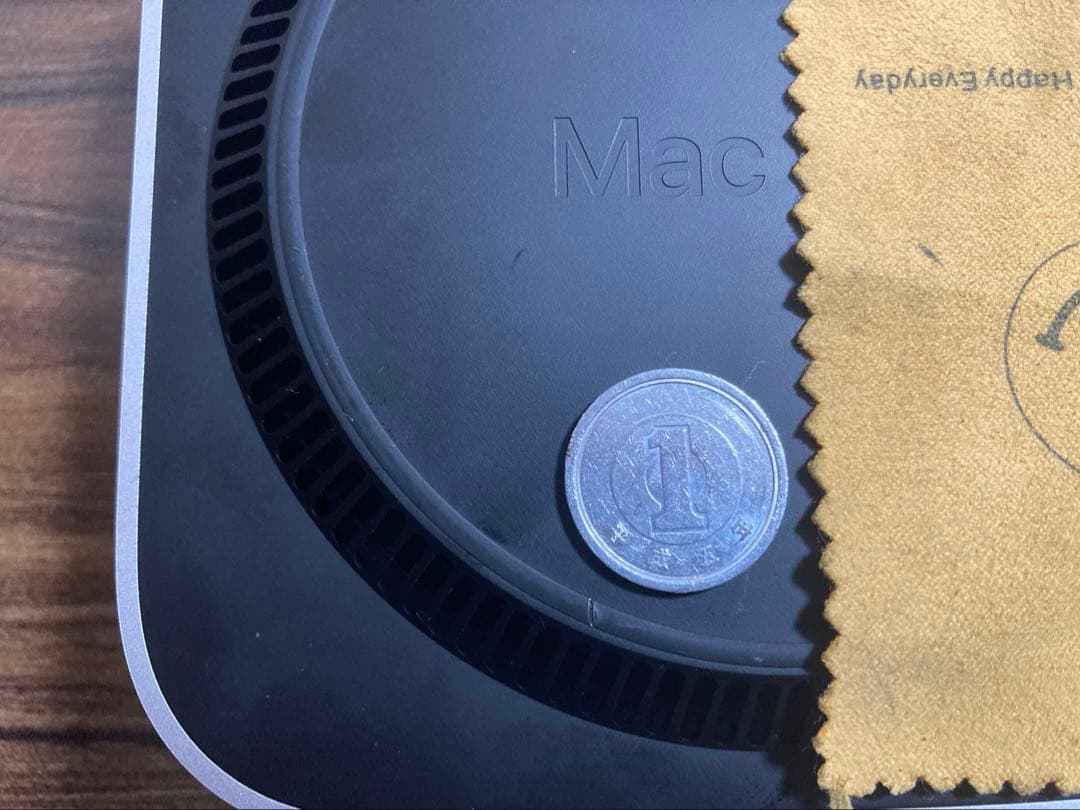 mac mini m4（16GB）＋バッグとドッグ