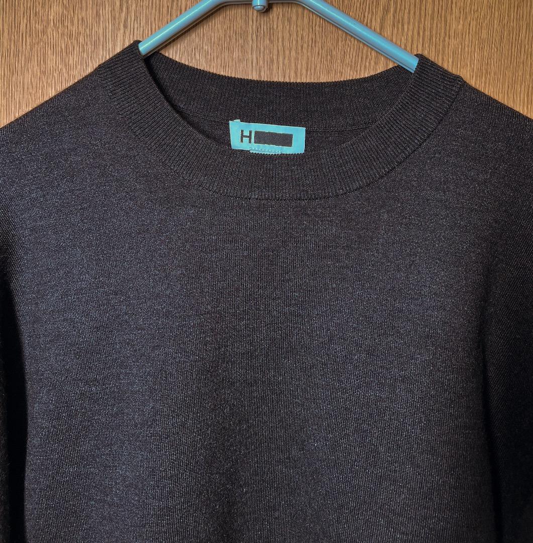 ＜H BEAUTY＆YOUTH＞スムージークルーネックニット Size:M