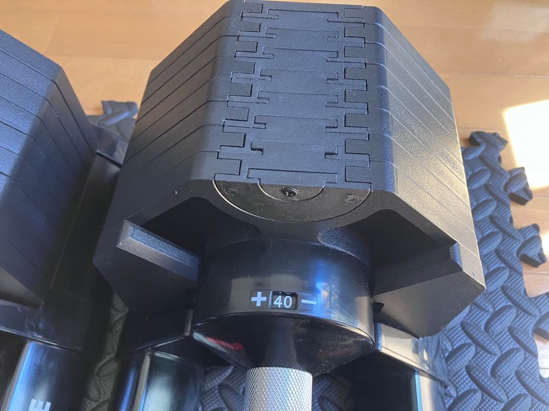 HAIGE(ハイガー) 可変式ダンベル 40kg 2個セット