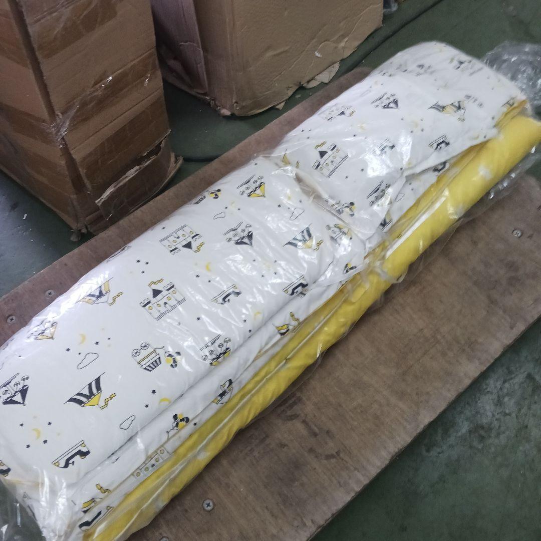 KS3　ZOOBLY　ベビーベッド木製新生児　7点セット付き　ベビーベッド　Y