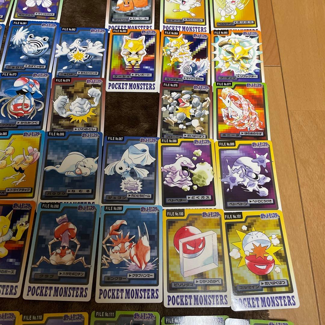 ポケモン カードダス　ノーマル　セミ コンプ　ゲンガー　ブイズ　まとめ