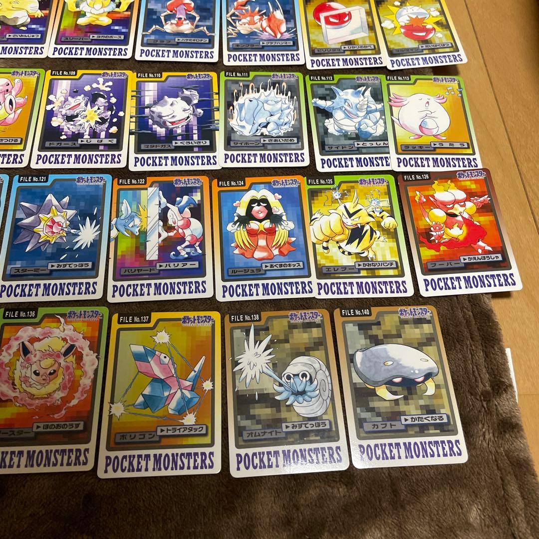 ポケモン カードダス　ノーマル　セミ コンプ　ゲンガー　ブイズ　まとめ