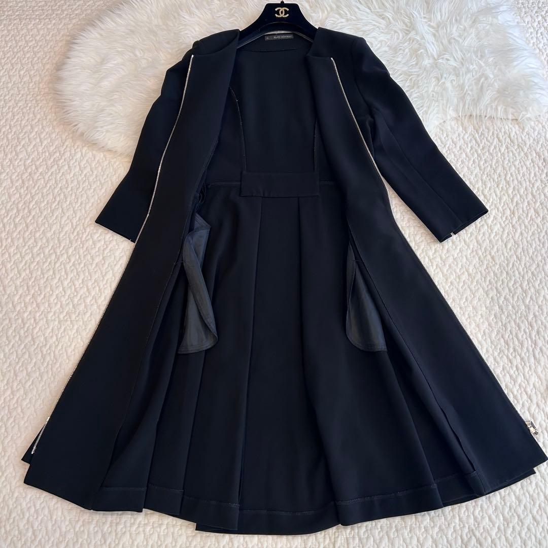 美品♡フォクシーニューヨーク　パトリシア　ジップアップ 2wayワンピース　40