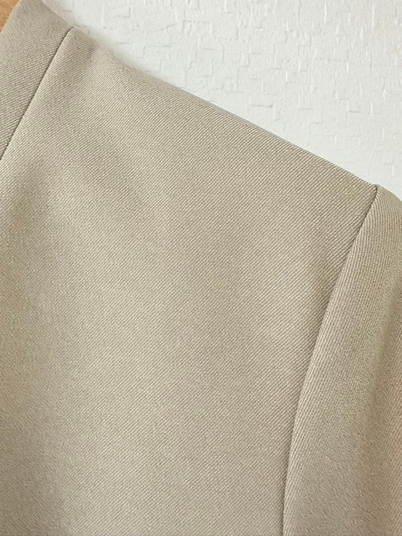 ICB パンツスーツ　ウォッシャブル　ベージュ