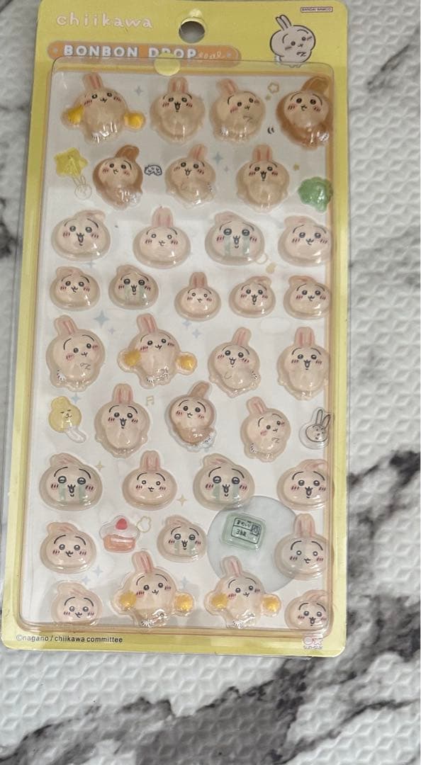 ちいかわ　ボンボンドロップシール正規品4枚セット