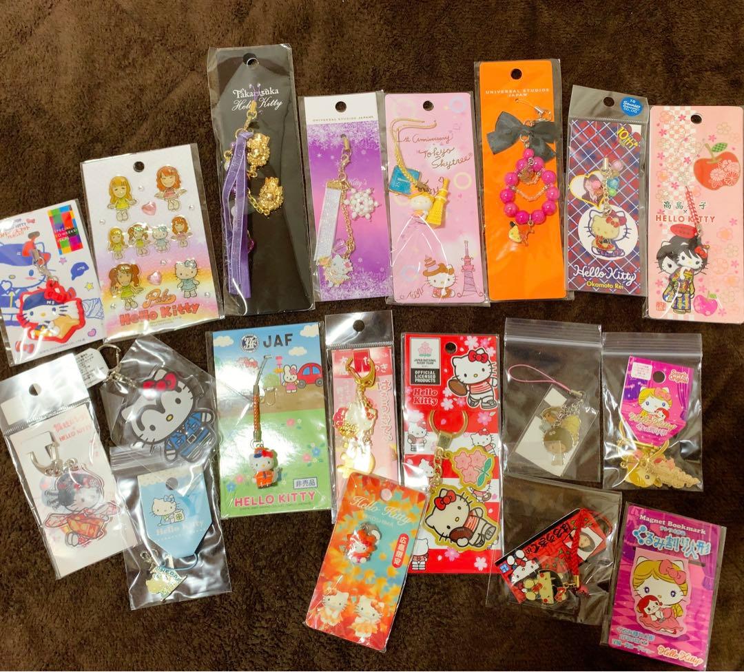 ご当地キティ　359個　ロリータ/イチゴ系/コラボ/非売品　レア　根付　セット