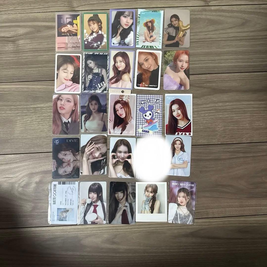 TWICE サナ　トレカセット47枚