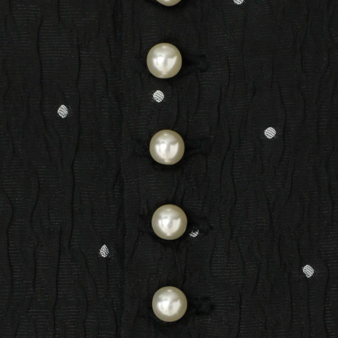 【新品未使用】LOWRYS FARM dayme ジャガードブラウス