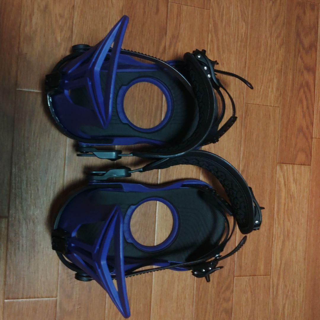 ユニオン　フライトプロ　23-24 紫 スノーボードビンディング　サイズM