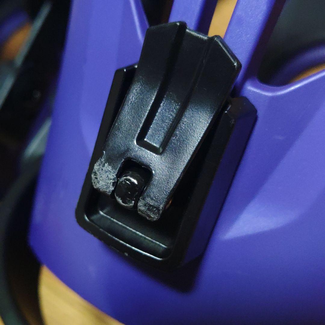 ユニオン　フライトプロ　23-24 紫 スノーボードビンディング　サイズM