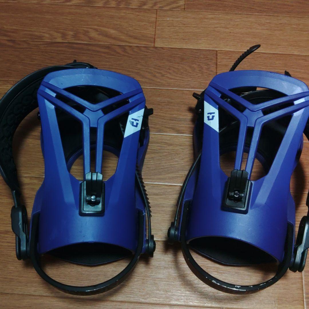 ユニオン　フライトプロ　23-24 紫 スノーボードビンディング　サイズM