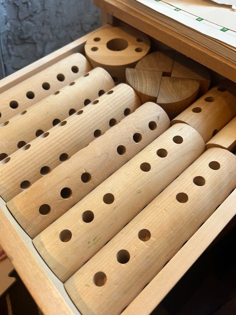 ゲーテの組み木　木製 知育ブロック