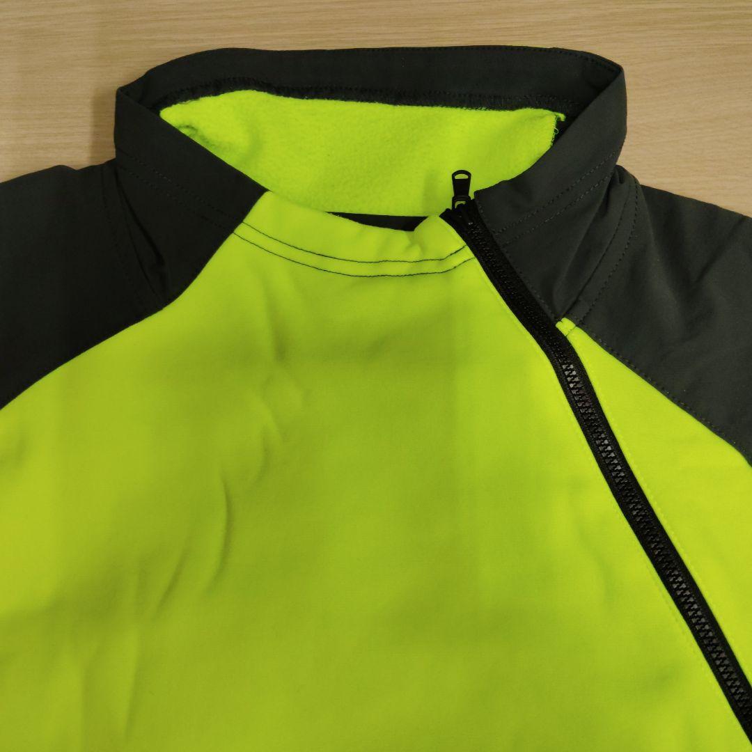 TFW49 　蛍光イエローハーフジッププルオーバー Mサイズ イエロー