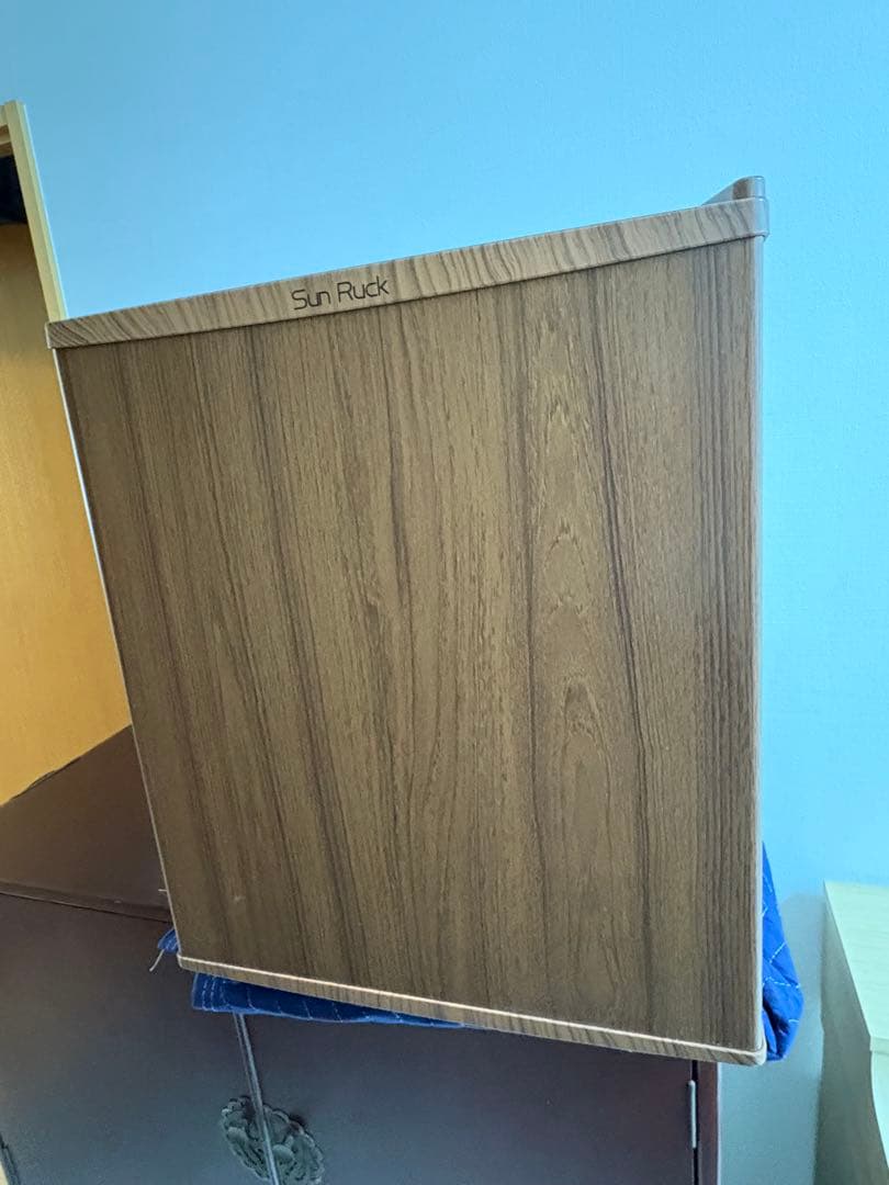 サンルック　1ドア冷蔵庫　SR-R4805 木目調　2024年製