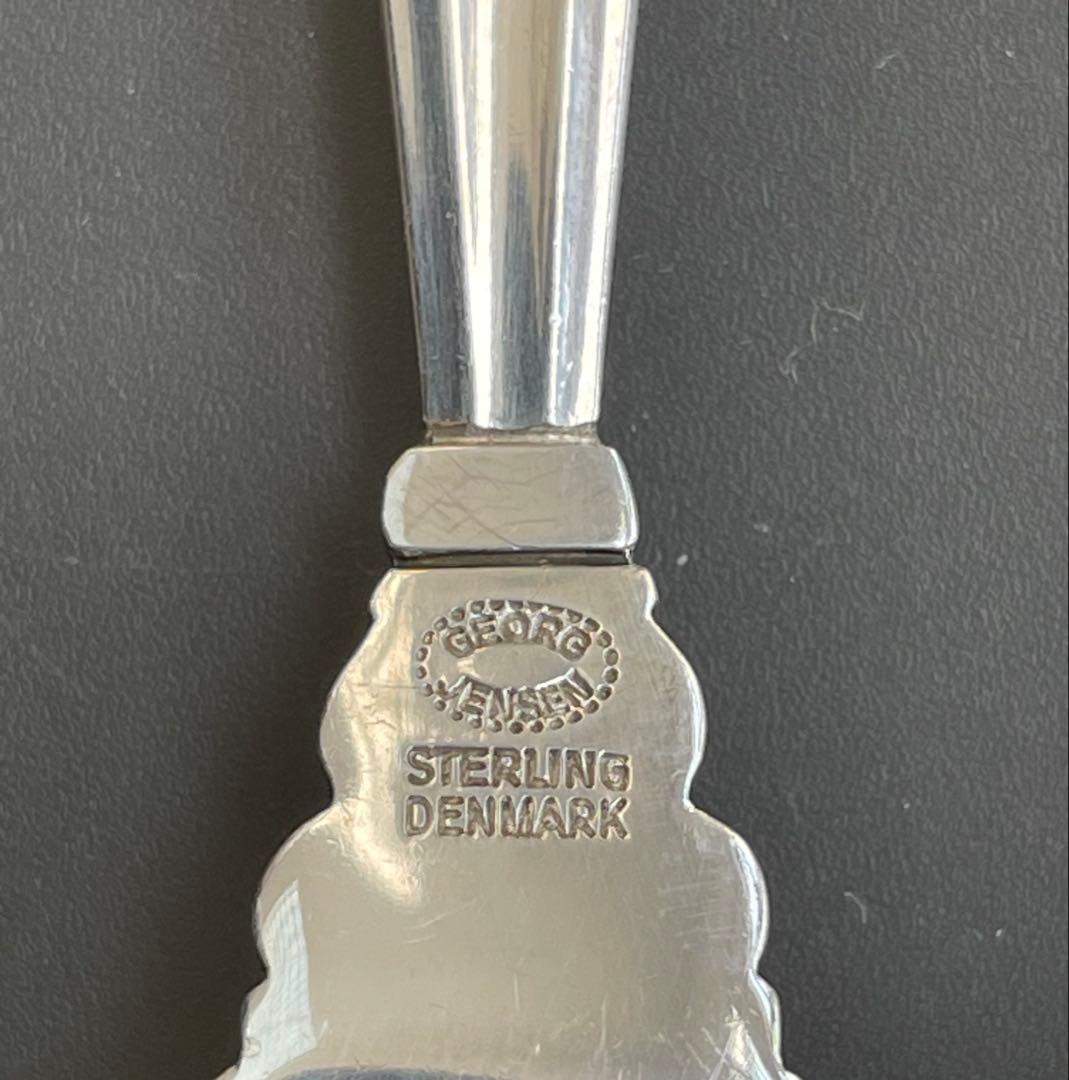 ジョージ・ジェンセンAcorn ティースプーンとデザートフォーク　3セット