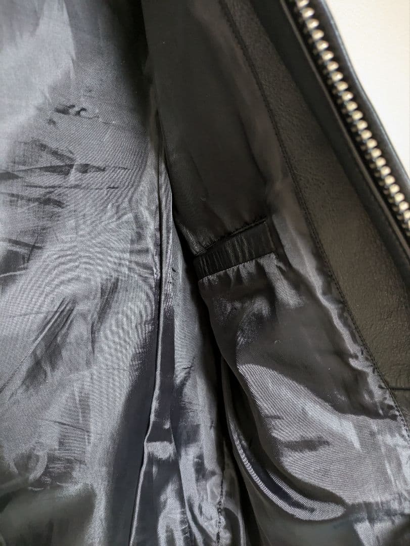 本革　シングルライダース　サイズXL