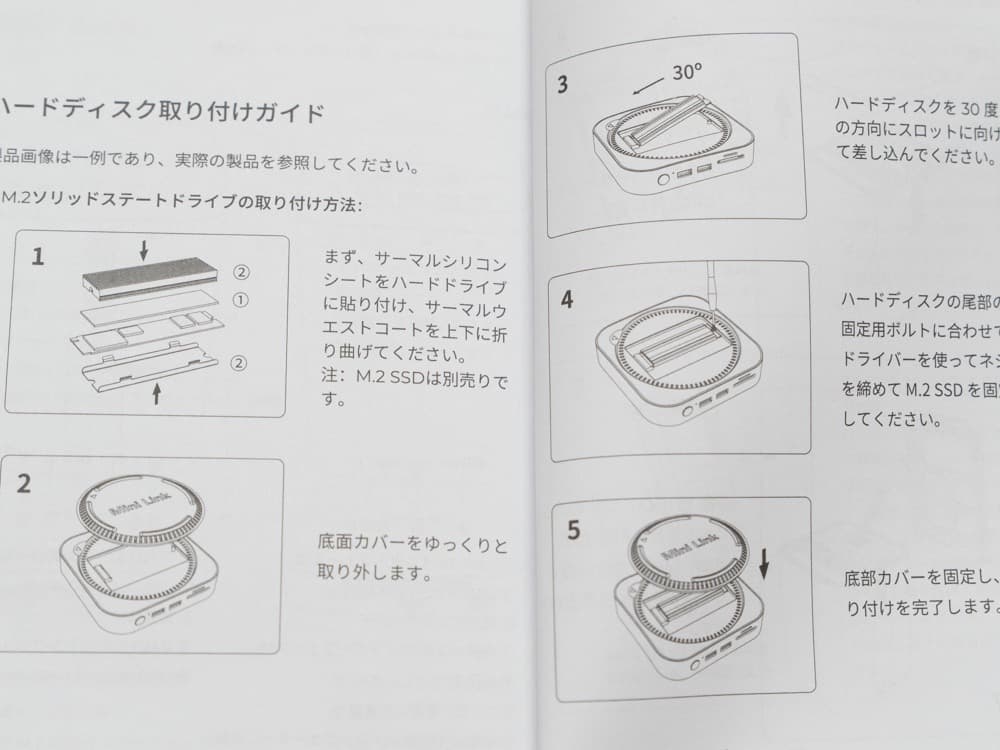 Macデスクトップ ORICO MiniLink M2SSD X2 RAID USB4 40Gbps