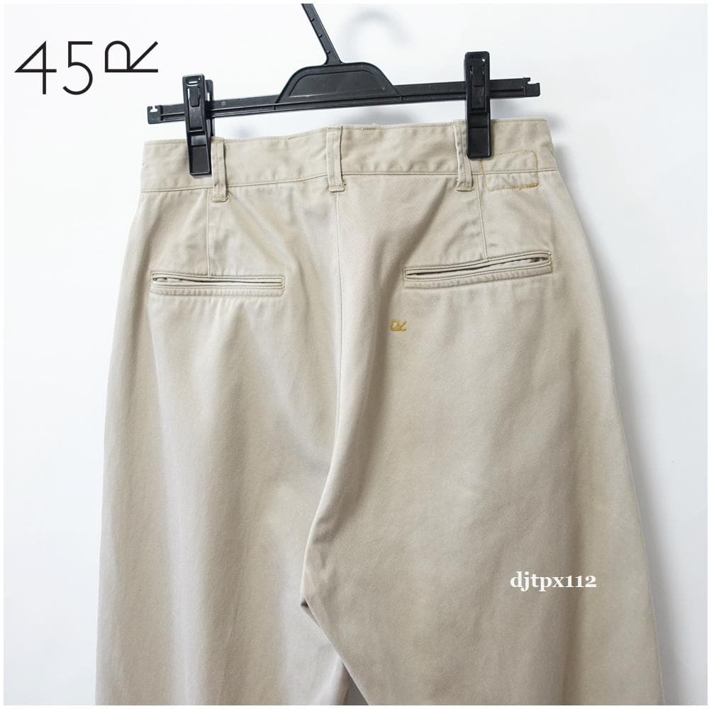 極美品 45R 2022*ウエポンチノの908パンツ*サイズ28/チノパンおこめ