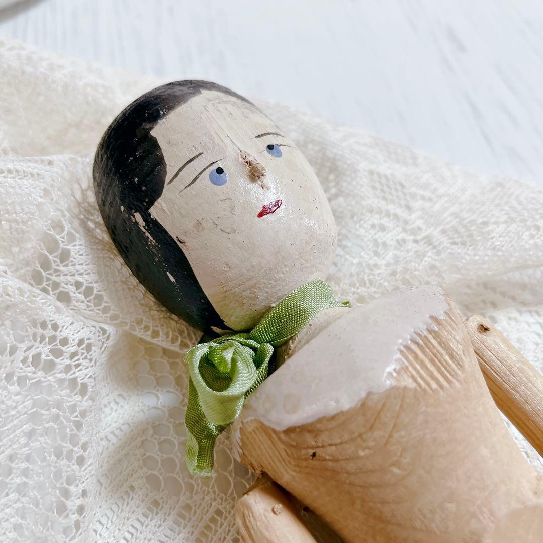 【la petit fleur *】ペグドール 優しい表情　アンティーク