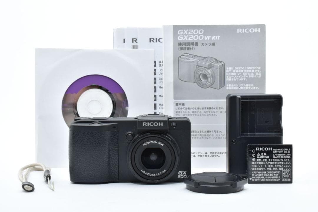 【大人気】RICOH リコー GX200 コンパクト デジタルカメラ コンデジ