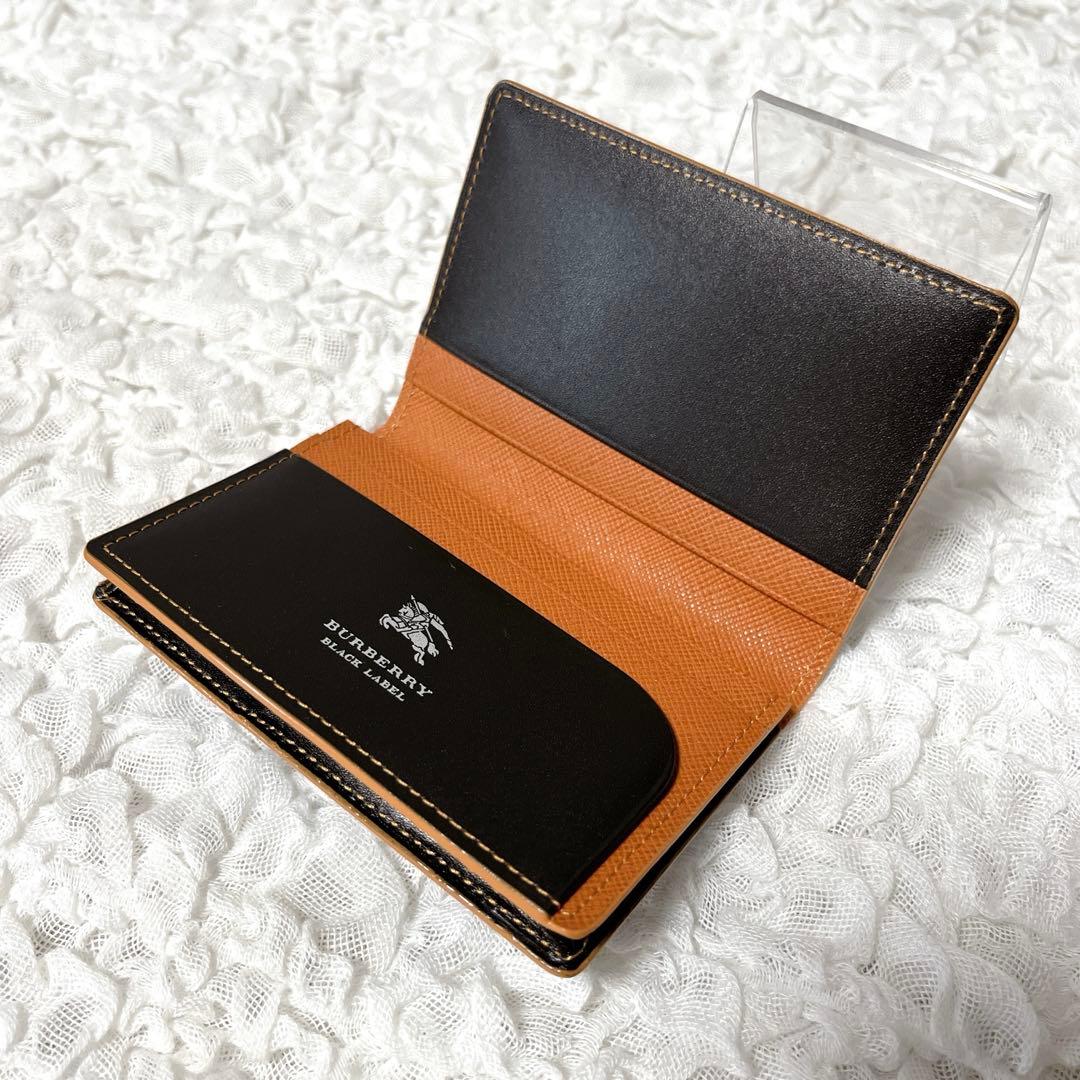 新品✨BURBERRY BLACK LABEL 名刺入れ ダークブラウン
