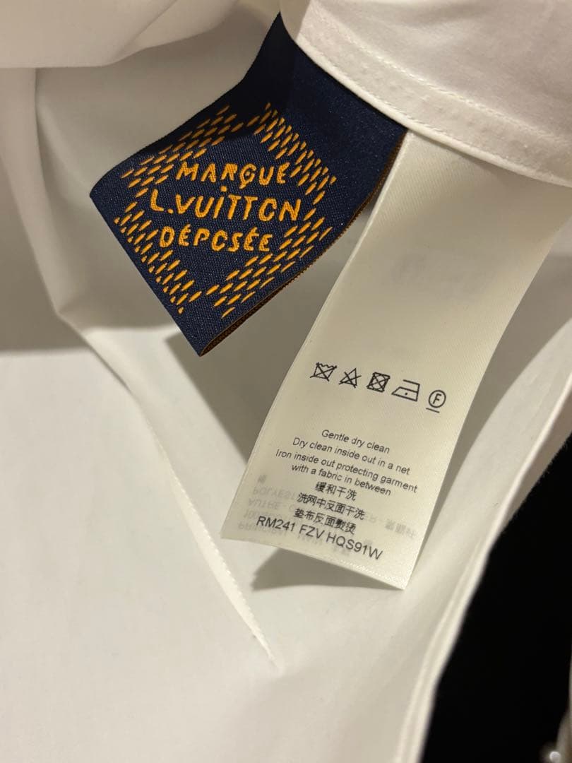 LOUIS VUITTON 2024SS ファレル ホワイトシャツ XS