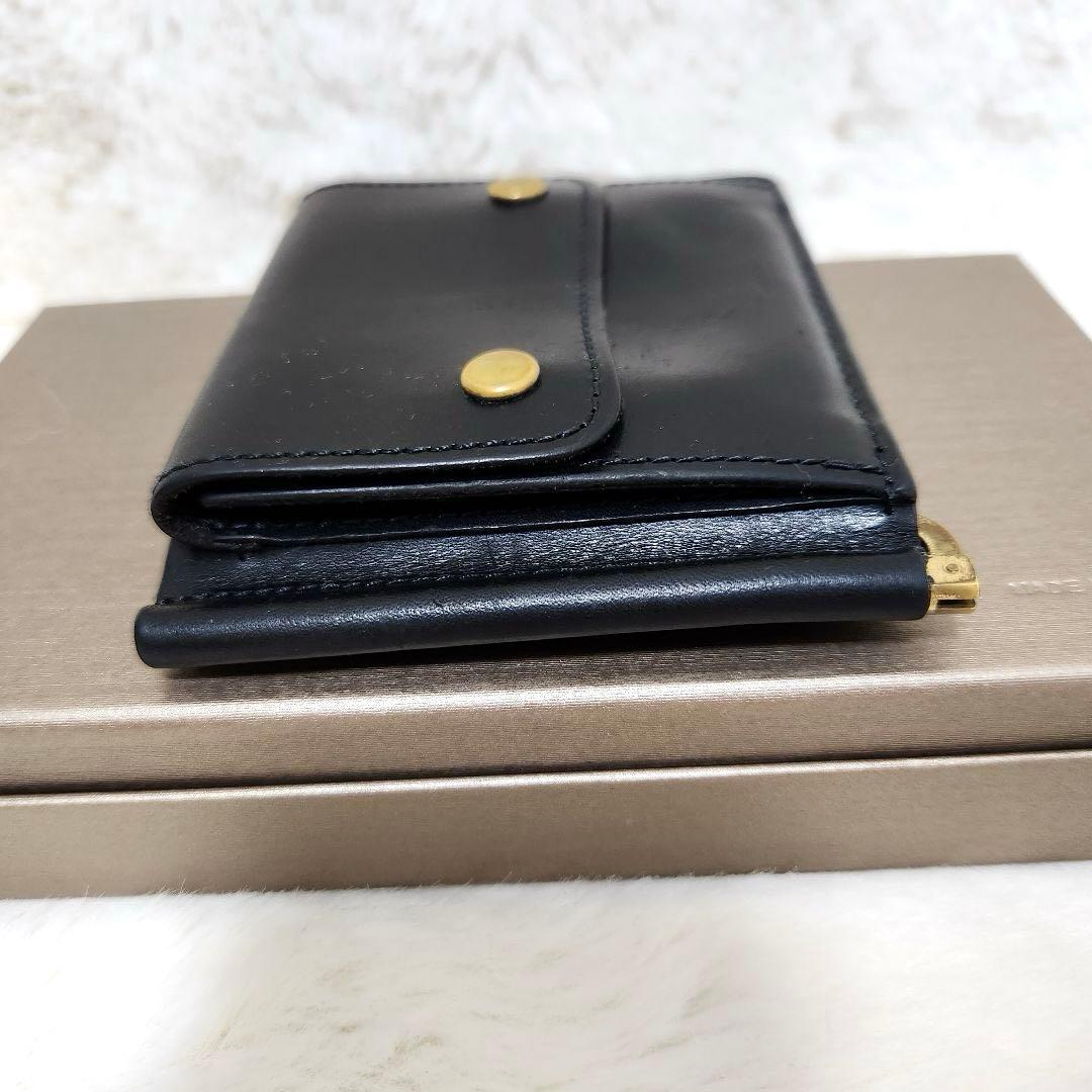 ✨美品✨スロウ　SLOW マネークリップ　小銭入れ　ケース　ブラック