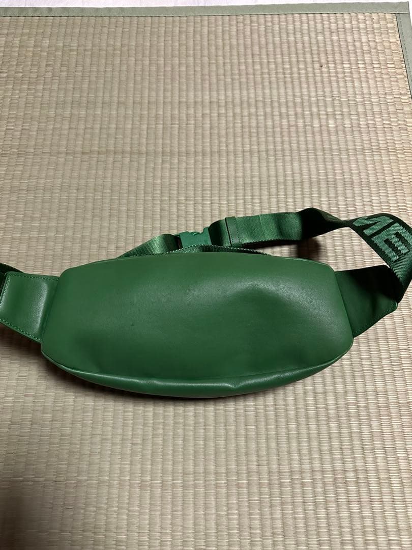 Supreme 24AW Leather Waist Bag グリーン