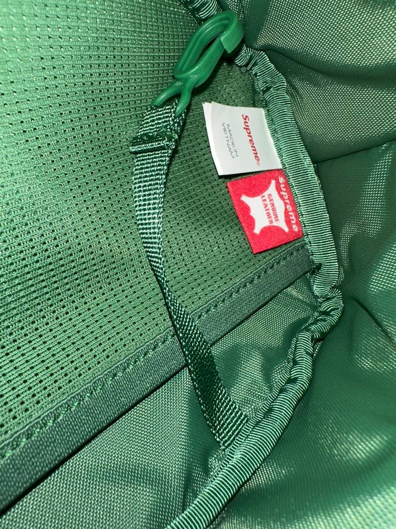 Supreme 24AW Leather Waist Bag グリーン